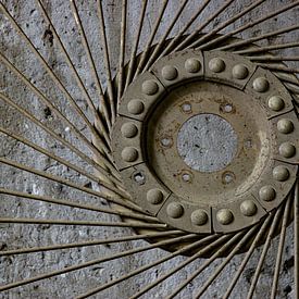 Serie Robijn Abstract van Marleen Pellikaan