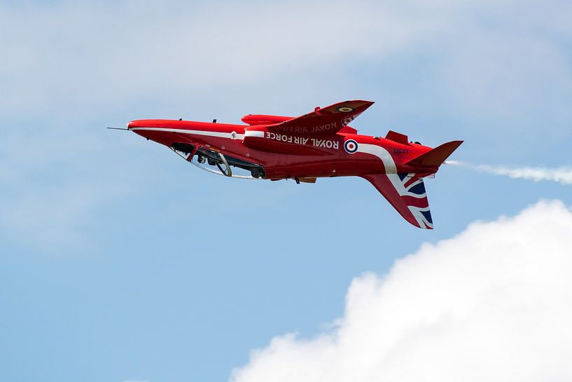 Solo van de Red Arrows onderste boven von Wim Stolwerk