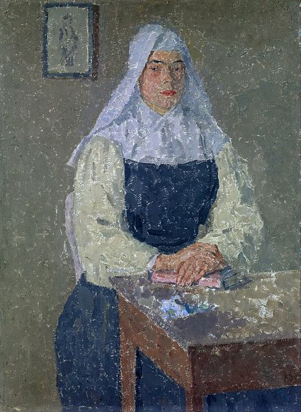 Nonne, Gwen John, 1910er Jahre von Atelier Liesjes