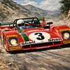 Sieg bei der Targa Florio 1972 - Ferrari 312PB von DeVerviersBelgium