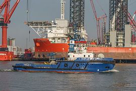 Havensleepboot Fairplay 23. van Jaap van den Berg