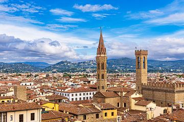 View of historic buildings in Florence, Italy