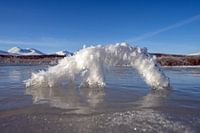 Schöne Eiskristalle