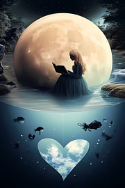 Moonlit Reverie by Vythryd Arts