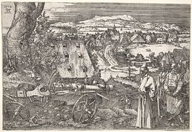 Landscape with the cannon, Albrecht Dürer by De Canon