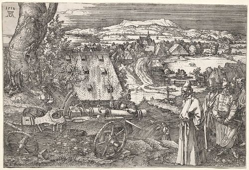 Landscape with the cannon, Albrecht Dürer