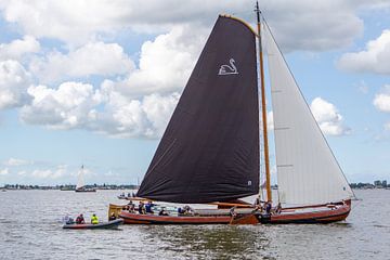Skutsje segeln Friesland von Henk Alblas