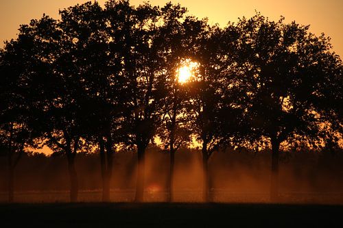 Zonsondergang (14-6-2023)  van Hovers photography