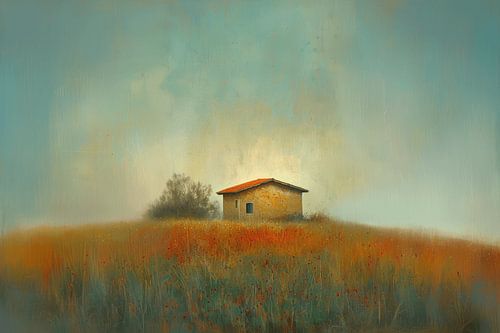 Die Hütte auf dem Hügel