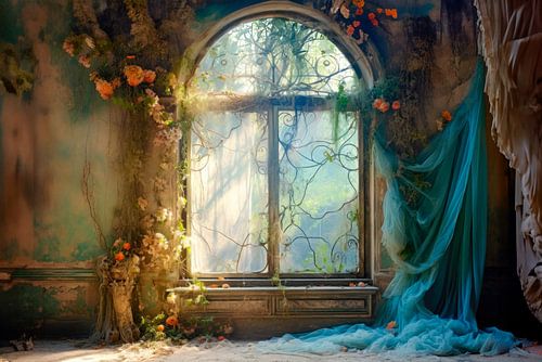 Verlaten plekken, kasteel woonkamer