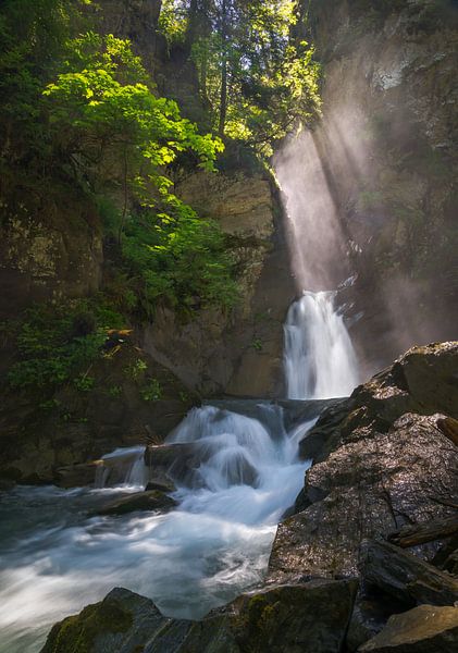 Mysterious Waterfall by Emile Kaihatu
