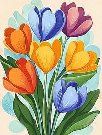 Bloemen Feest – Vier de Lente! van PixelPrestige