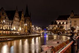 Ghent in evening light