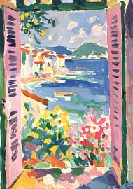 Fensterblick an der Côte d'Azur von Niklas Maximilian