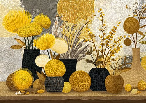 Flower Burst by Eye catching paintings