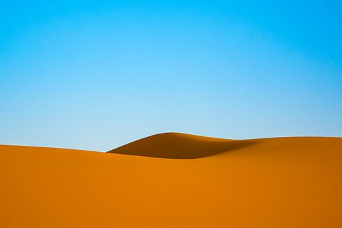 In de woestijn bij Merzouga