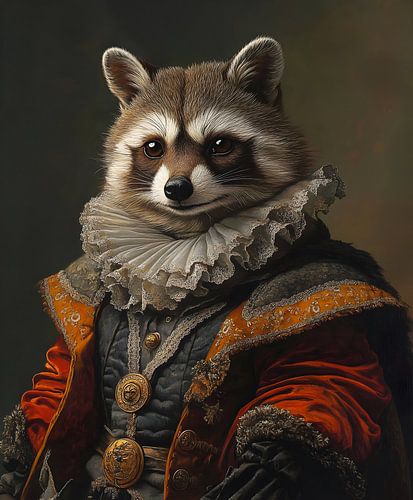 Le raton laveur raffiné : un animal aristocrate