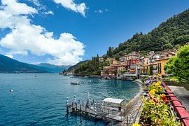 A view of Varenna on Lake Como by Andreas Völkel