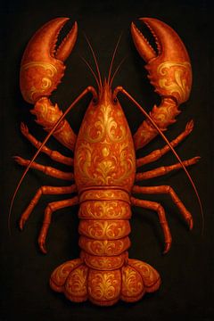 Le Homard d'or Rococo Reborn van Moonheart Artworks