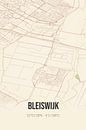 Vintage map of Bleiswijk (South Holland) by MyCityPoster thumbnail