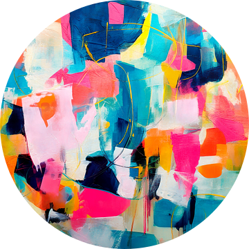 With some pink van Harry Hadders Design