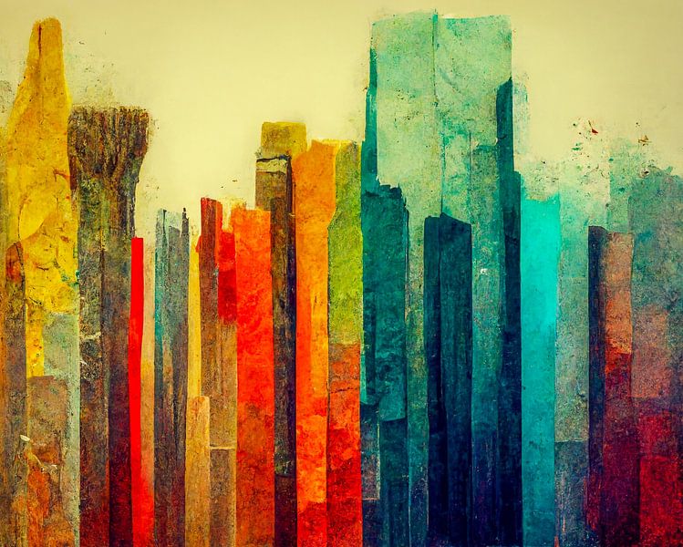 Abstract colors of books image by Animaflora PicsStock