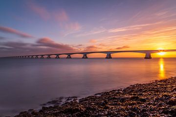 Zeelandbrücke am Morgen von Tux Photography