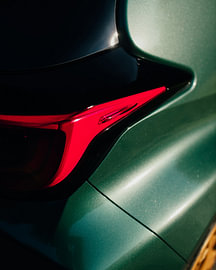 Emerald Curves – Toyota GR Yaris Taillight Detail by Mohit Hambiria