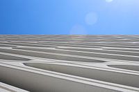 Offene Fassade