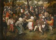 De dans der bruid, Pieter Bruegel de Oude van Meesterlijcke Meesters thumbnail