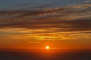 Mittsommernacht Sonnenuntergang Island.