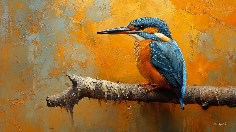 kingfisher by Gelissen Artworks