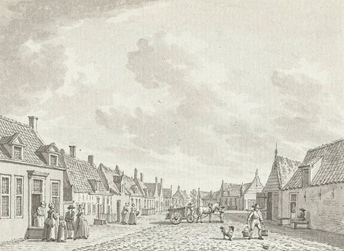 Gezicht te Zoutelande, Jan Bulthuis