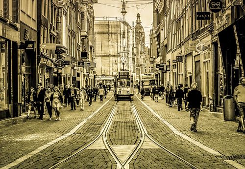 Leidsestraat in Amsterdam