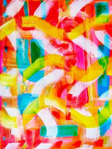 Motif d'art abstrait