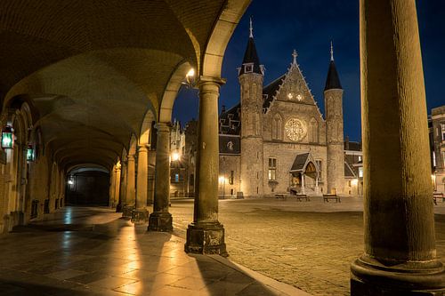 Den Haag: De Ridderzaal bij nacht