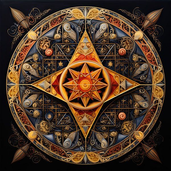 Mandala Art Frame 264988 by Abstract Painting