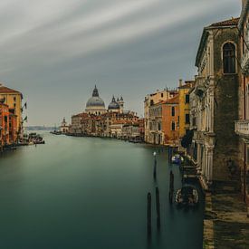 Panorama Grand Canal & Santa Maria della Salute by Teun Ruijters