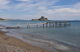 Kefalos Beach met uitzicht op Kastri by Miranda Lodder