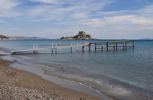  Kefalos Beach met uitzicht op Kastri