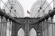 Brooklyn Bridge in New York City von Philipp Stelzel Miniaturansicht