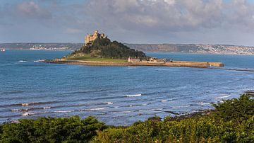 St Michael's Mount, Cornwall, Engeland van Henk Meijer Photography