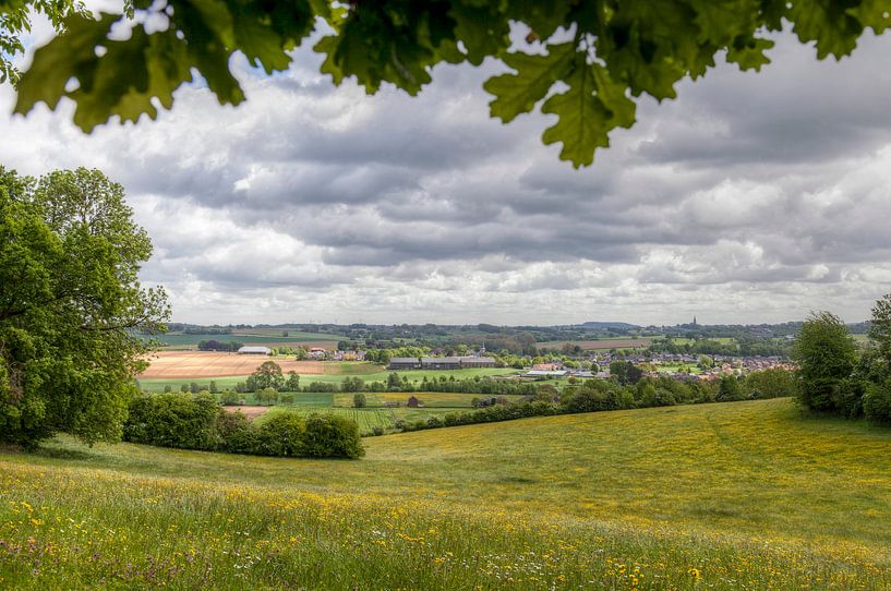 Panorama van Mechelen in Zuid-Limburg van John Kreukniet