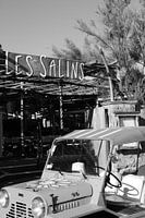 Mini Moke in Les salins in Saint-Tropez