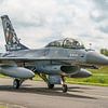 Belgische General Dynamics F-16B Fighting Falcon. van Jaap van den Berg