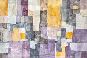 Kleurrijk modern abstract kunstontwerp van Art & Soul Creations