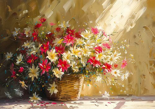 Mandje vol Bloemen no.3