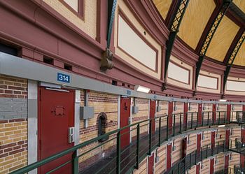 Innengefängnis Arnheim, Gefängniskuppel, zellen