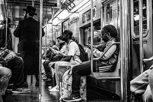 Subway Manhattan New York City sur Eddy Westdijk