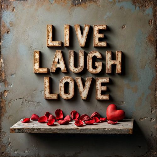 Live Laugh Love - Leef Lach Heb Lief